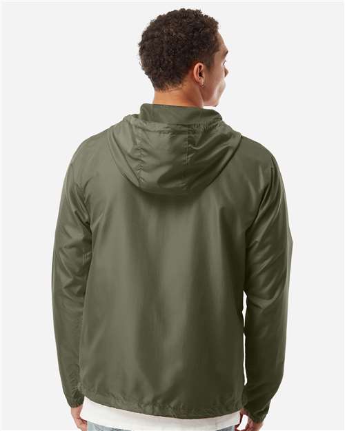 Independent Trading Co. Men's Lightweight Windbreaker Full-Zip Jacket EXP54LWZ