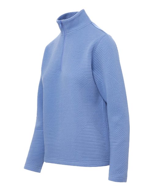 MV Sport Women's Zelda Zig Zag Quarter-Zip Pullover W25145