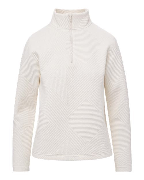MV Sport Women's Zelda Zig Zag Quarter-Zip Pullover W25145