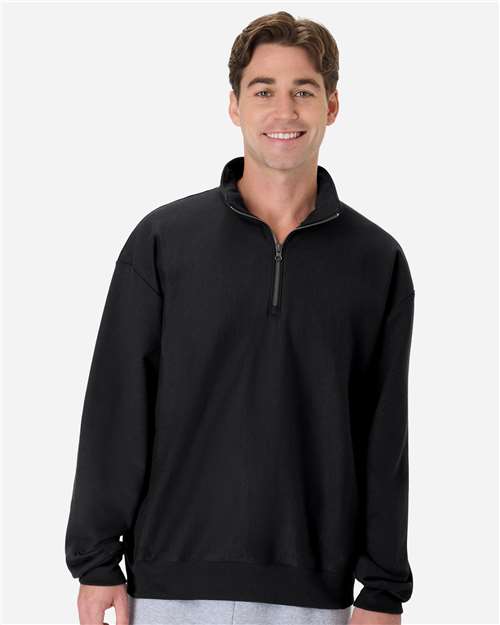 Hanes Unisex Beefy® Sweats Premium Heavyweight Quarter-Zip Sweatshirt OG900