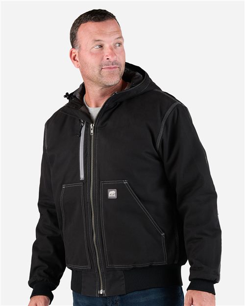 Berne Apparel Men's Modern Hooded Jacket HJ61