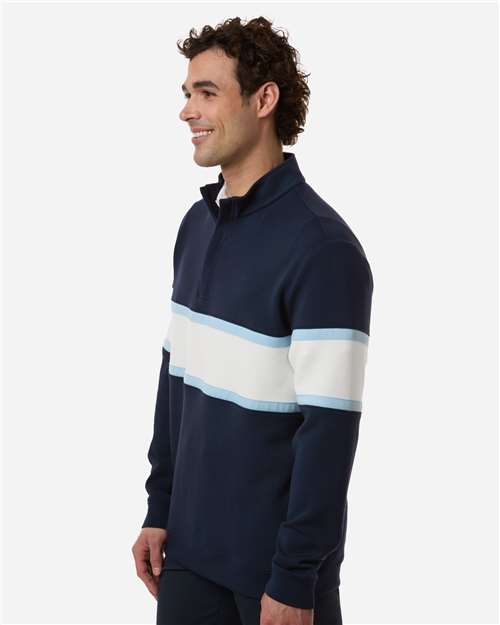 Swannies Men's Owen Quarter-Zip Colorblock Pullover SWOQ500