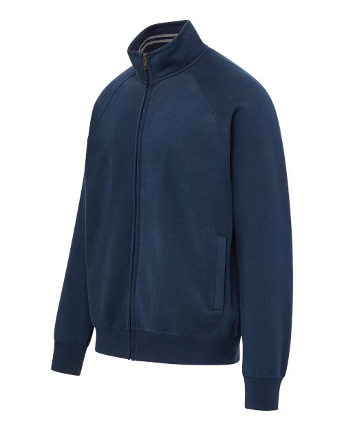 MV Sport Men's Vintage Fleece Track Jacket 25157