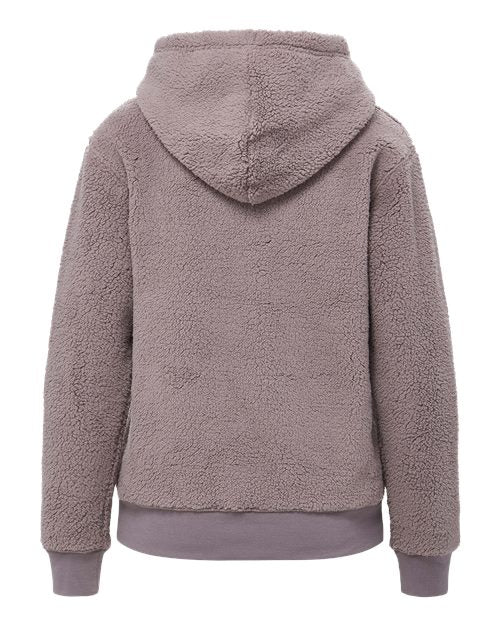 MV Sport Women's Starla Sherpa Hooded Pullover W25122