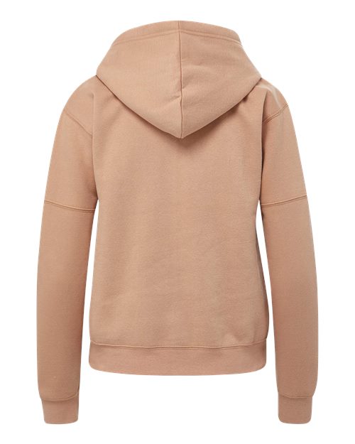MV Sport Women's Vintage Fleece Hooded Full-Zip Sweatshirt W25165