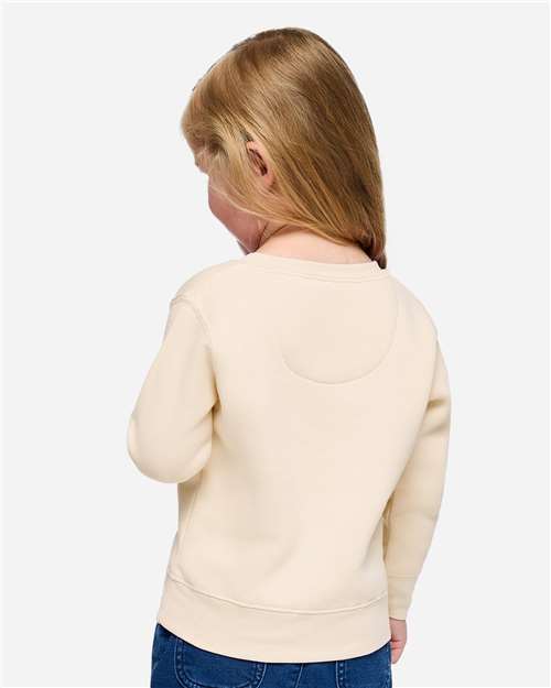 Rabbit Skins Toddler Fleece Crewneck Sweatshirt 3317