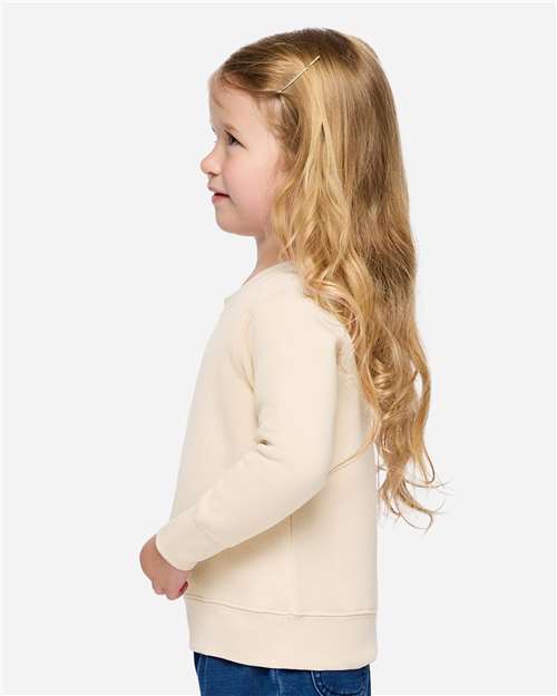 Rabbit Skins Toddler Fleece Crewneck Sweatshirt 3317