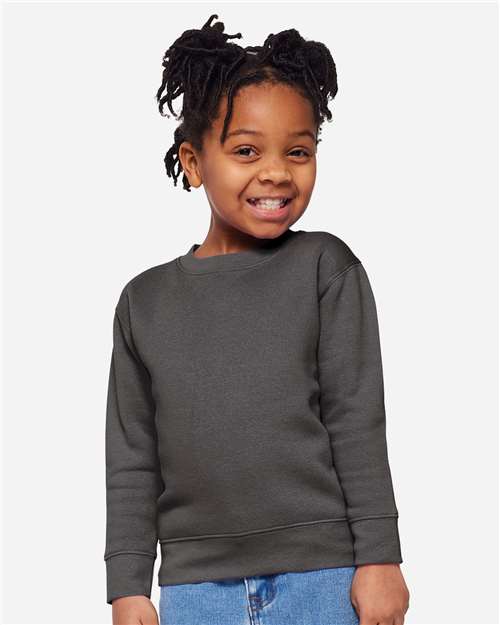 Rabbit Skins Toddler Fleece Crewneck Sweatshirt 3317