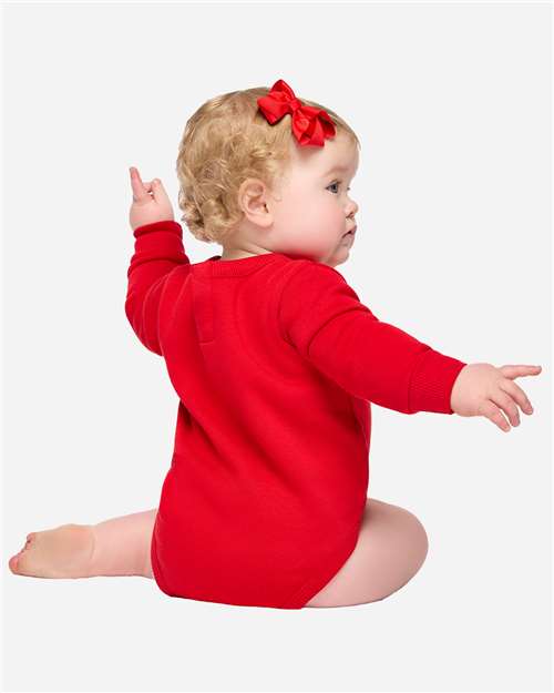 Rabbit Skins Infant Fleece Bodysuit 3421