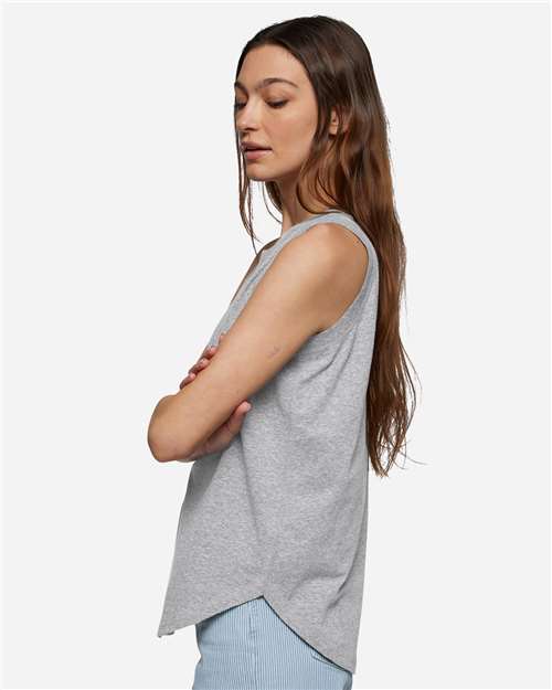 LAT Women's Relaxed Fine Jersey Tank 3592