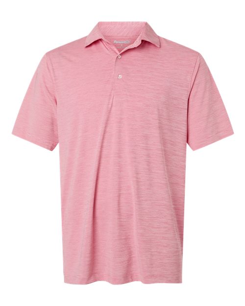 Paragon Men's Bohemian Striped Heather Performance Polo 162