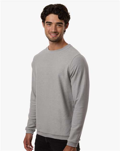Boxercraft Unisex Corded Crewneck Sweatshirt D02
