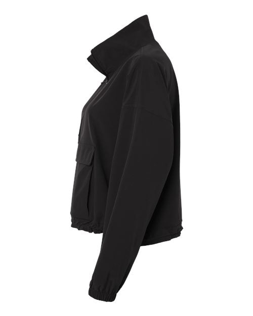 Boxercraft Women's Stretch Woven Quarter-Zip Pullover BW5204