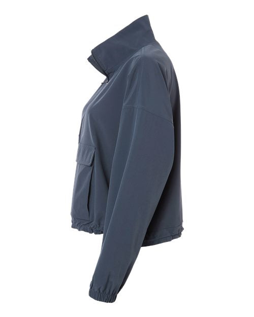 Boxercraft Women's Stretch Woven Quarter-Zip Pullover BW5204
