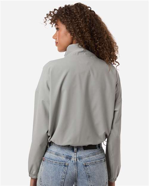 Boxercraft Women's Stretch Woven Quarter-Zip Pullover BW5204