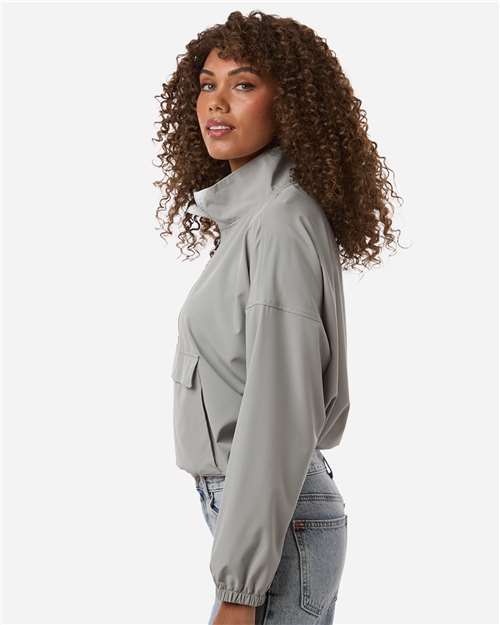Boxercraft Women's Stretch Woven Quarter-Zip Pullover BW5204