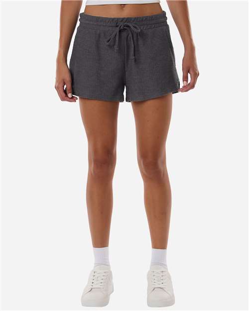 Boxercraft Women's Rib Knit Corded Shorts BW6506