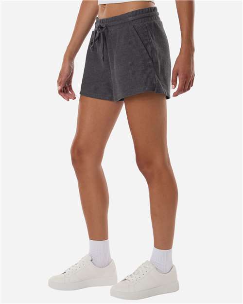 Boxercraft Women's Rib Knit Corded Shorts BW6506