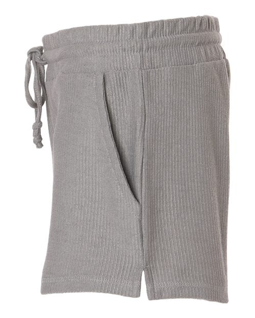 Boxercraft Women's Rib Knit Corded Shorts BW6506