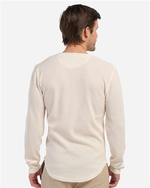 Boxercraft Men's Waffle Knit Long Sleeve T-Shirt BM3103
