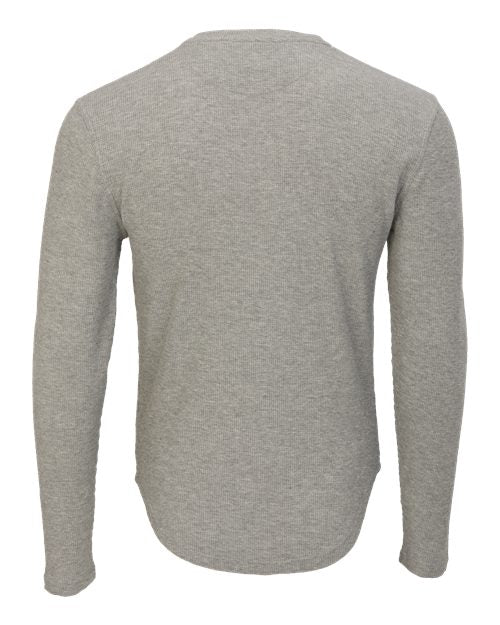 Boxercraft Men's Waffle Knit Long Sleeve T-Shirt BM3103