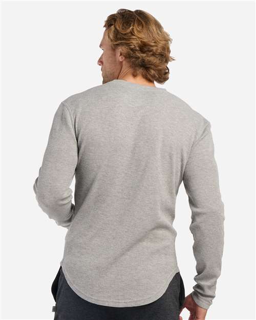 Boxercraft Men's Waffle Knit Long Sleeve T-Shirt BM3103