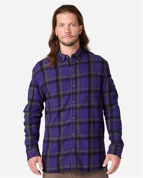 Boxercraft Men's Flannel Button Down Shirt BU7401