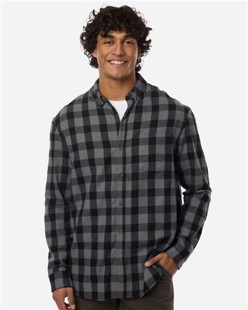 Boxercraft Men's Flannel Button Down Shirt BU7401