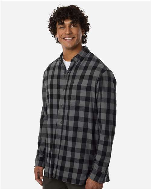 Boxercraft Men's Flannel Button Down Shirt BU7401