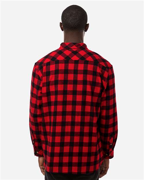 Boxercraft Men's Flannel Button Down Shirt BU7401