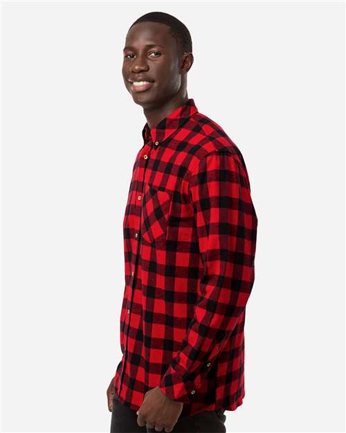 Boxercraft Men's Flannel Button Down Shirt BU7401