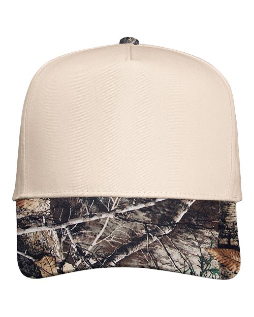Valucap Five-Panel Twill Cap 8869