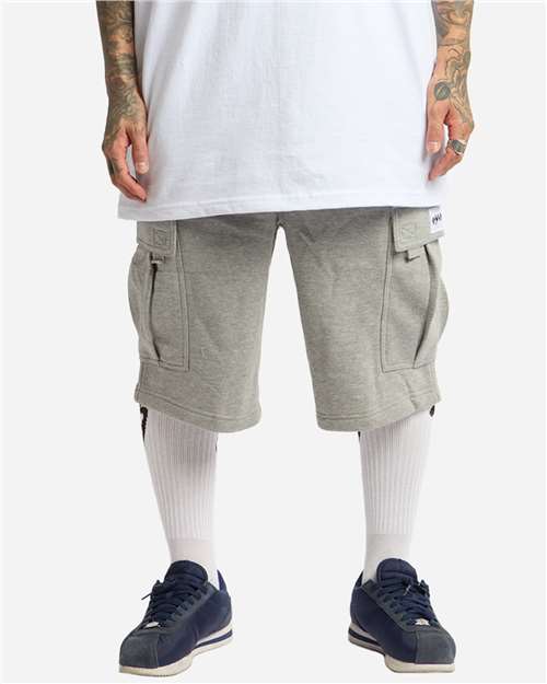 Shaka Wear Unisex Fleece Cargo Shorts SHFCS