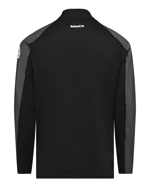 Bulwark Men's Flex Knit Quarter-Zip Pullover STZ2