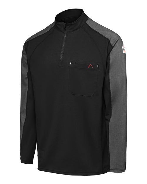Bulwark Men's Flex Knit Quarter-Zip Pullover STZ2