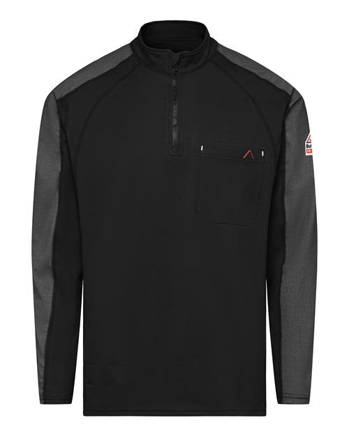 Bulwark Men's Flex Knit Quarter-Zip Pullover STZ2