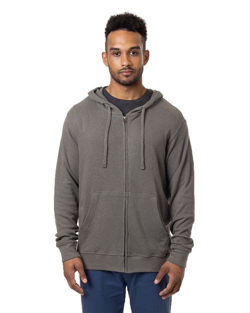 econscious Unisex Hemp Hero Full-Zip Hooded Sweatshirt EC5980