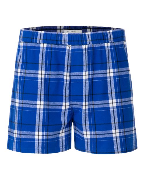 Boxercraft Men's Double Brushed Flannel Boxers BM6701