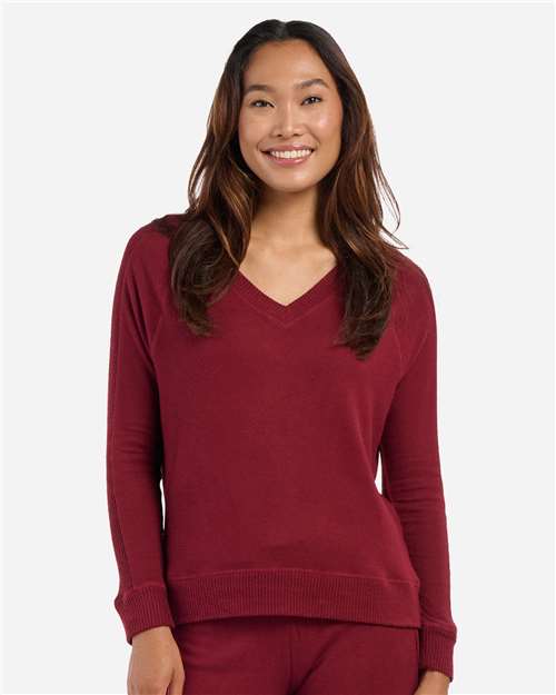 Boxercraft Women's Cuddle V-Neck Pullover BW1201