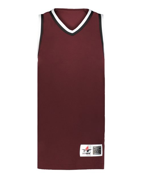 Alleson Athletic Women's Retro Basketball Jersey A55000