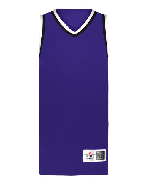 Alleson Athletic Women's Retro Basketball Jersey A55000