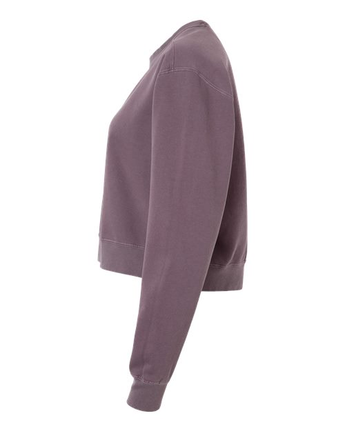 Comfort Colors Women's Garment-Dyed Mid-Length Crewneck Sweatshirt 1566L