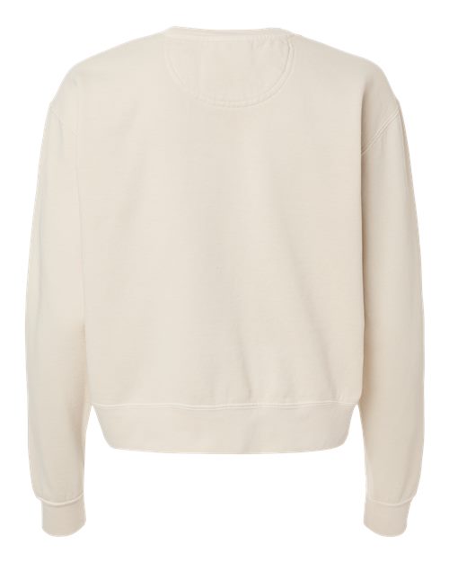 Comfort Colors Women's Garment-Dyed Mid-Length Crewneck Sweatshirt 1566L