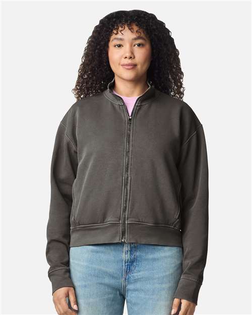 Comfort Colors Women's Garment-Dyed Full-Zip Jacket 1570L
