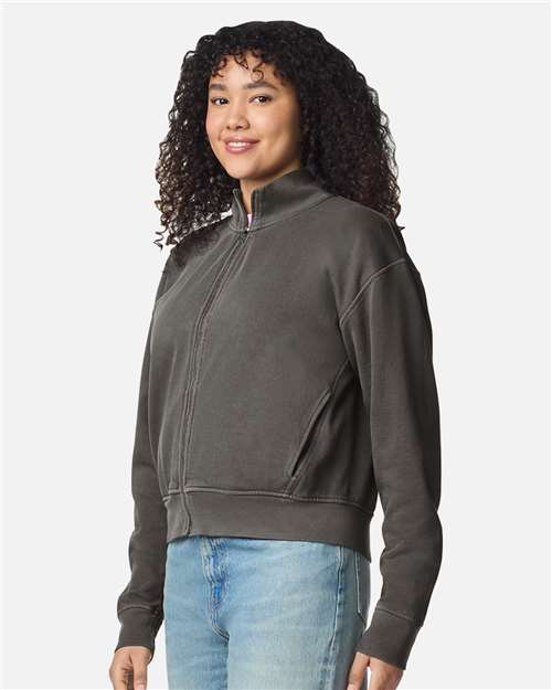 Comfort Colors Women's Garment-Dyed Full-Zip Jacket 1570L