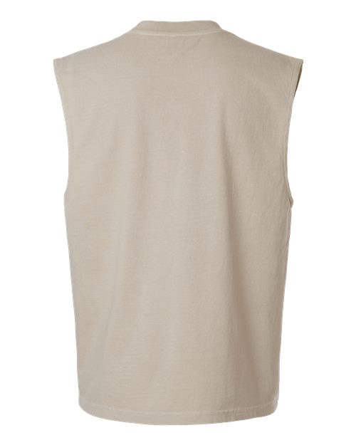 American Apparel Unisex Heavyweight Cotton Garment-Dyed Boxy Muscle Tee 207GD