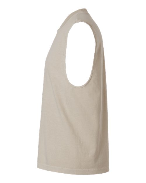 American Apparel Unisex Heavyweight Cotton Garment-Dyed Boxy Muscle Tee 207GD