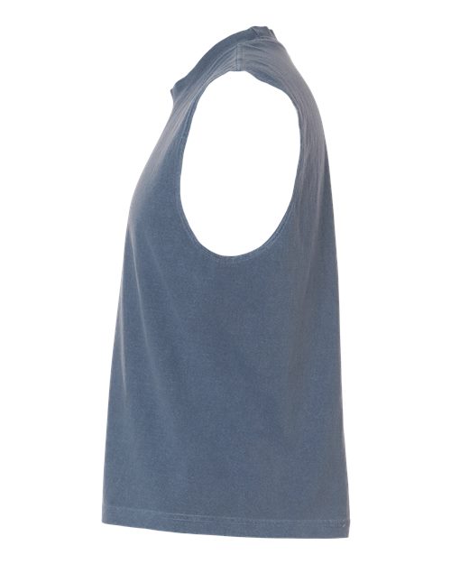 American Apparel Unisex Heavyweight Cotton Garment-Dyed Boxy Muscle Tee 207GD