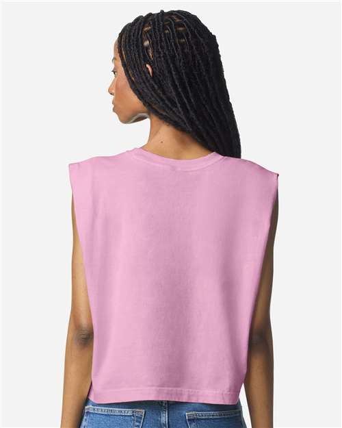 American Apparel Women's Heavyweight Cotton Garment-Dyed Muscle Tee 307GD