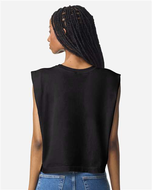American Apparel Women's Heavyweight Cotton Garment-Dyed Muscle Tee 307GD